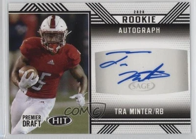 2020 Sage Hit Rookie Auto Tra Minter #A13 - Image 1 of 3