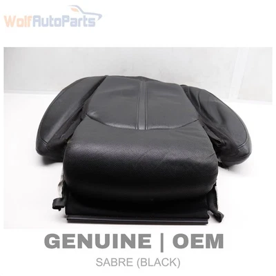 2011-2018 AUDI A8 QUATTRO - Front LEFT Lower Leather SEAT Bottom Cushion - Image 1 of 4