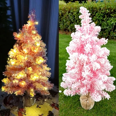 Small Mini Christmas Tree Xmas Tabletop Artificial Ornament Gifts Decoration HOT - Image 1 of 4