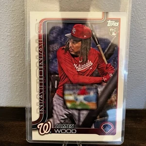2025 Topps Serie 1 James Wood RC Jumbo Karte - Bild 1 von 3