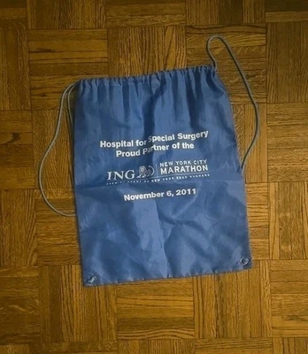 2011 NYC Marathon Drawstring Bag ING - Image 1 of 4