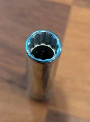 SK 44707 1/4" Dr. 8mm 12pt Deep Metric socket NOS - Image 1 of 4