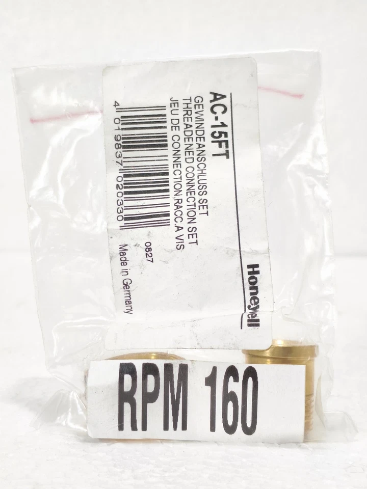 NUEVO | KIT DE MONTAJE DE VÁLVULA HONEYWELL AC -15 FT | LOTE DE 10 | AC15 FT | ENVÍO GRATUITO Foto 1 de 4