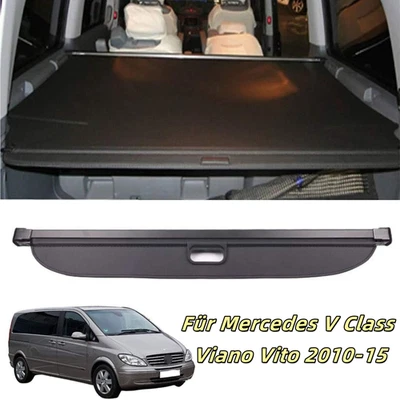 Laderaumabdeckung Kofferraum Für Mercedes V Class Viano Vito 2010-20 Einziehbare - Bild 1 von 4