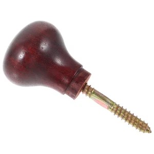 Stampella in legno massello accessori pomello manico canna da passeggio uomo uomo ricambio - Foto 1 di 12