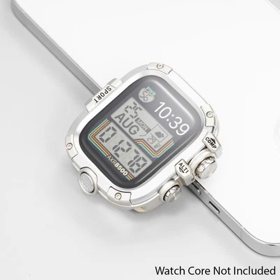 Waterproof Screen Protector Cover Case For Apple Watch Ultra S11 10 9 8 Metal+PC - Image 1 of 4