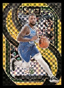 2024-25 Panini Select Basketball No.145 Damian Lillard Gold Premier Level /10 - Picture 1 of 2