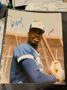 Foto firmada por Fred McGriff con licencia 8X10 HOF Toronto Blue Jays - Imagen 1 de 1