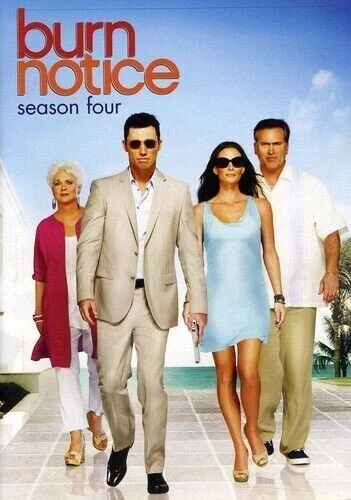 Burn Notice ~ Season Four  Fourth Season ( 2011 4-Discs DVD ) - Image 1 of 1