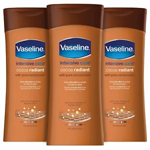 Vaseline Intensive Care Body Lotion, Cocoa Radiant, 3 Pack, 400ml - Picture 1 of 9