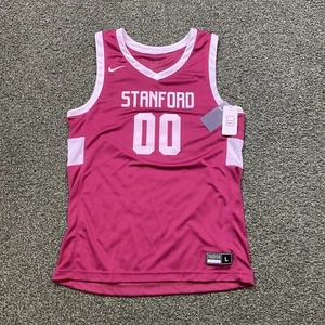 Stanford Jersey L NEW Nike Cardinal Basketball No Name Blank #00 Game-day Tee - Picture 1 of 13
