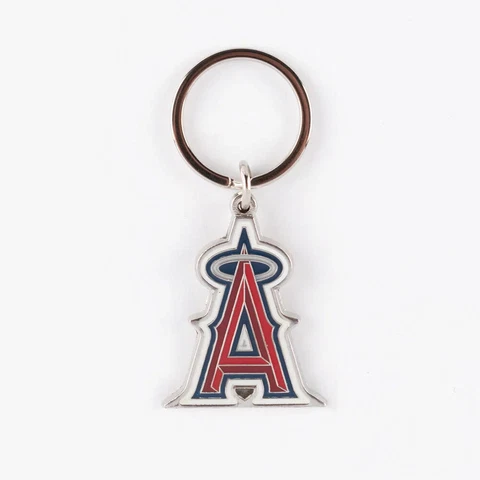 Los Angeles Angels Heavyweight Metal Keychain Keyrings Cover