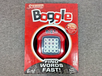 Electronic Scrabble Boggle Find Words Fast Family Game Hasbro 2012 Brand New - Image 1 of 4