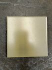 Gold Cream 3 7/8" x 3 7/8" Tile Wall Iridescent C#IR25 Vintage SAMPLE PIECE