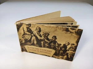 Vintage Citta Del Vaticano 19 Postcards Book Vatican RARE Poligrafico Alterocca - Imagen 1 de 12