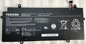 Genuine PA5136U-1BRS Battery ForToshiba Portege Z30 Z30-A Z30-A1301 Z30-B Series - Picture 1 of 5
