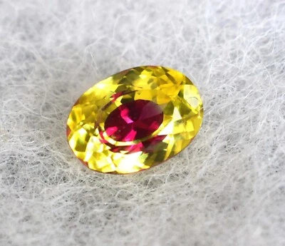 Zafiro (Pitambari) Natural 7-8 Ct Forma Ovalada Certificado EGL PIEDRA PRECIOSA SUELTA. Foto 1 de 4