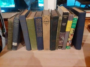 Lot Of 12 (One Dozen) Blue And Green Antiquarian Display Ascetic Books - Picture 1 of 3