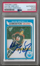 1992-93 O P CHEE-WAYNE GRETZKY AUTHENTIC AUTOGRAPH- PSA/DNA  - EDMONTON OILERS