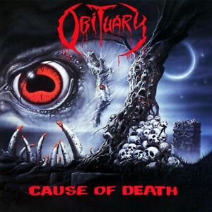 OBITUARY Cause of Death BANNER HUGE 4X4 Ft Fabric Poster Tapestry Flag album art