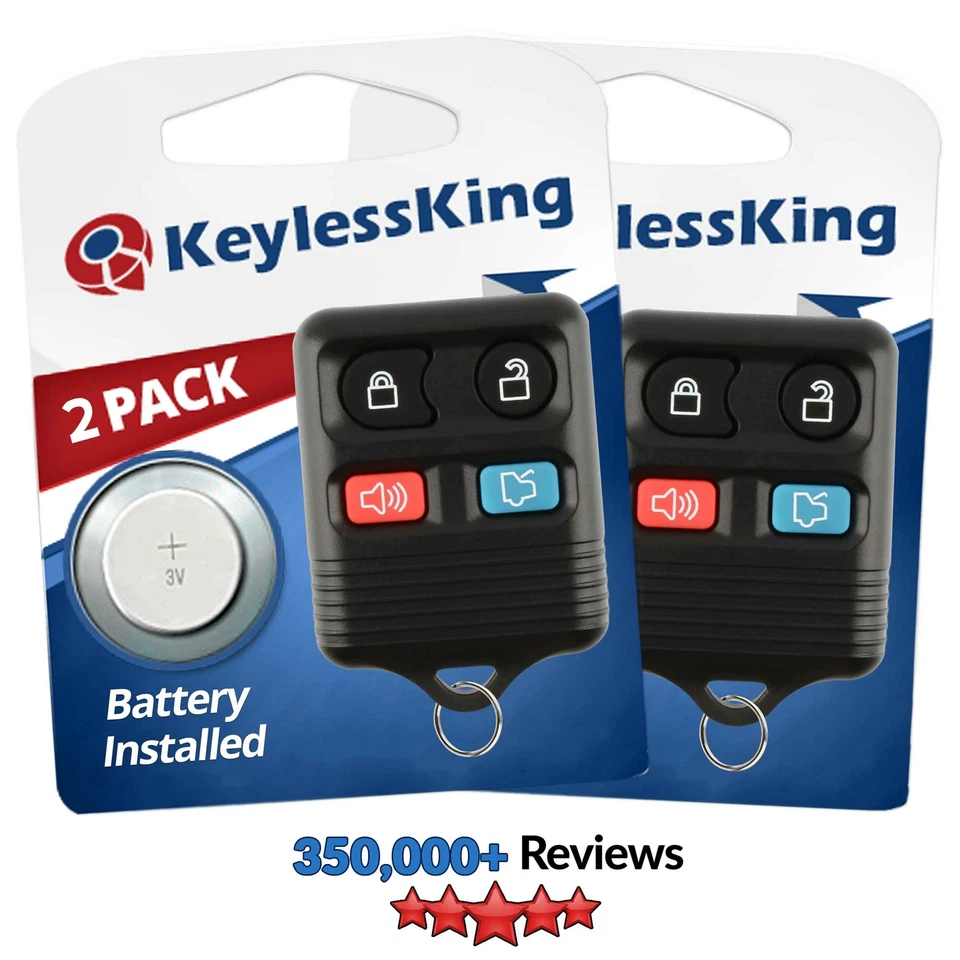 2 For 2006 2007 2008 2009 2010 2011 2012 Ford Mustang Taurus Car Remote Key Fob Foto 1 de 1