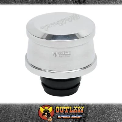 EDELBROCK BREATHER CAP POLISHED VICTOR BILLET FITS 1.25" HOLE - ED4213 - image 1 of 3