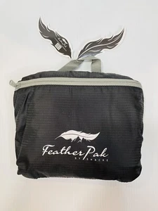 FeatherPak-35L Travel Backpack/Daypack Black With Pouch By Shacke Lightweight - Picture 1 of 6