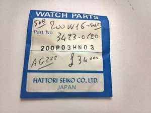 Rare Seiko Sapphire Glass 200P03HN03 For 3423-0120 And Other - Genuine 100% - Picture 1 of 1