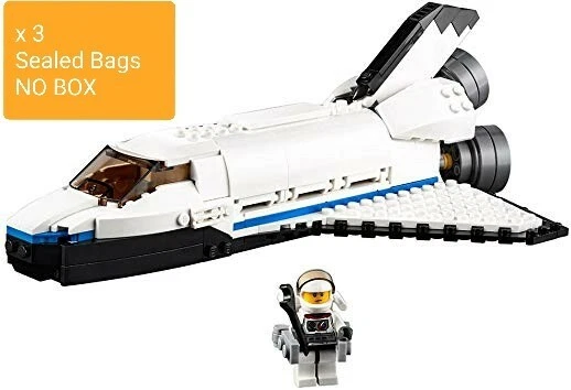 LOT of 3 LEGO Creator Space Shuttle Explorer 31066 New. NO BOXES. FREE SHIPPING - Image 1 of 1