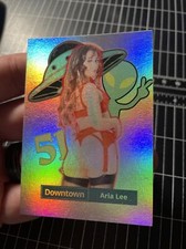 Aria lee Custom Holographic REFRACTOR Card