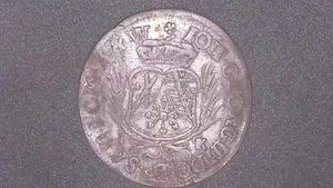 GERMANY  SAXONY    1/12   THALER 1691 - Picture 1 of 2