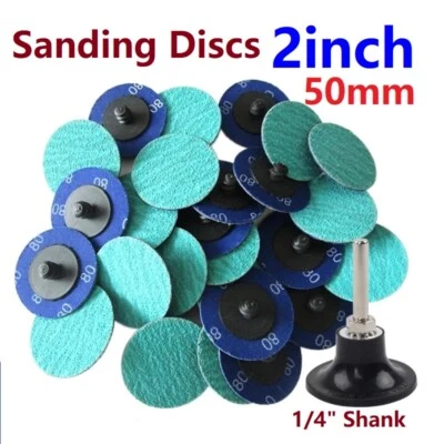 Discos de lijado de cambio rápido de circonio Foto 1 de 4