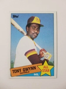 Tarjeta de béisbol Tony Gwynn 1985 Topps #717 Padres de San Diego - Imagen 1 de 2
