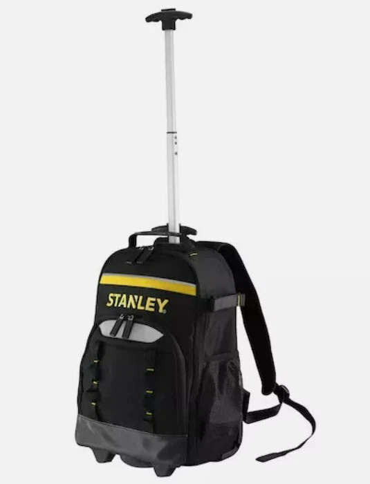 Nueva mochila para herramientas de tela Stanley STST83307-1 22"x13"x8" - 30 libras, sobre ruedas Foto 1 de 4