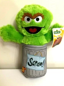Juguete de peluche Oscar the Grouch de 8 pulgadas. Nuevo juguete suave. Sesame Street - Imagen 1 de 3
