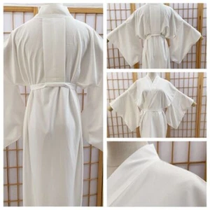 Herren Damen Japanischer Bademantel Kleid Unisex Kimono Chiffon Yukata Innen Retro Sommer - Bild 1 von 5