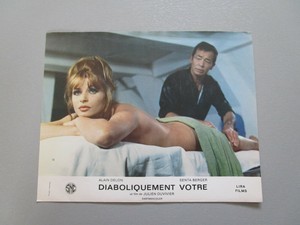 PETER MOSBACHER SENTA BERGER ""DIABOLICALLY YOUR"" DUVIVIER LOBBY CARD LB4