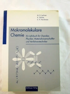 Makromolekulare Chemie : Ein Lehrbuch Für Chemiker, Physiker,... 1. Edition 1993 - Imagen 1 de 4