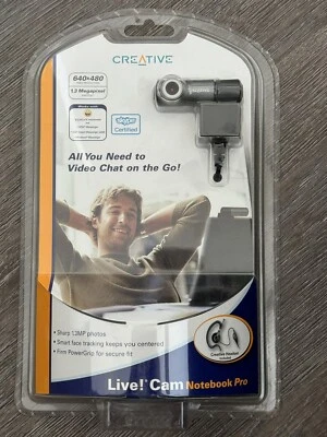 Creative Live! Cam Notebook Pro Laptop Desktop Webcam with Handset - Image 1 of 2