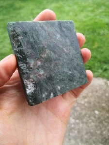 New Zealand Aotea stone Rare kyanite fuchsite mix slab carving divine feminine - Picture 1 of 6