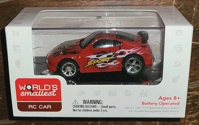 World's Smallest RC CAR *Red Sport* 1:58 Micro Scale! - Image 1 of 4