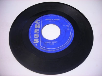 Chuck Berry Johnny B. Goode / Around & Around 1958 45rpm First Press - Image 1 of 2