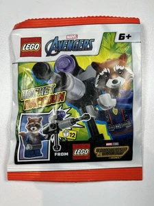 Lego Avengers Paper Bag ~ Set 242404 ~ SH0875 ~ Rocket Racoon ~ New  - Picture 1 of 2