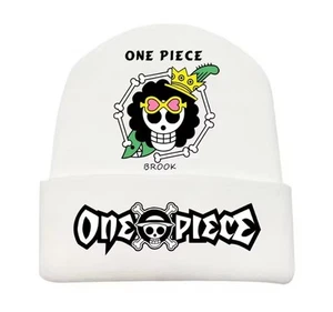 One Piece Brook Gamer Fan Merch Cosplay Mütze Anime Manga Winter Cap Weiß - Bild 1 von 1