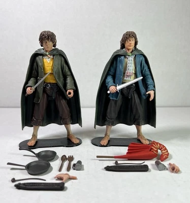 Figuras de acción Diamond Select Toys DST El Señor de los Anillos Merry & Pippin Foto 1 de 4