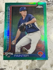 2025 Topps Pro Debut Chrome Green Refractor Andrew Painter /99 #PDC-119 - Bild 1 von 2
