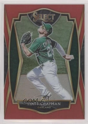 2021 Panini Select Premier Red Prizm /199 Matt Chapman #194 - Image 1 of 2