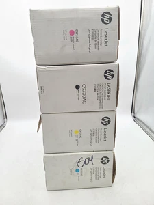 HP LaserJet Multi-Color Toner Cartridges – Genuine OEM - Picture 1 of 8
