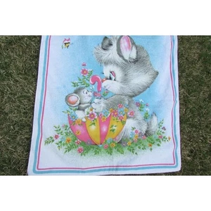 Island Fun Kawaii Gatito Ratón Mariposas Toalla de Playa Gráficos Algodón De Colección - Imagen 1 de 6