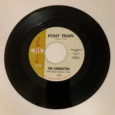 The Conductor: Pony Train - 45 RPM 1961 NM Soul R&B Titus Turner Foto 1 de 2